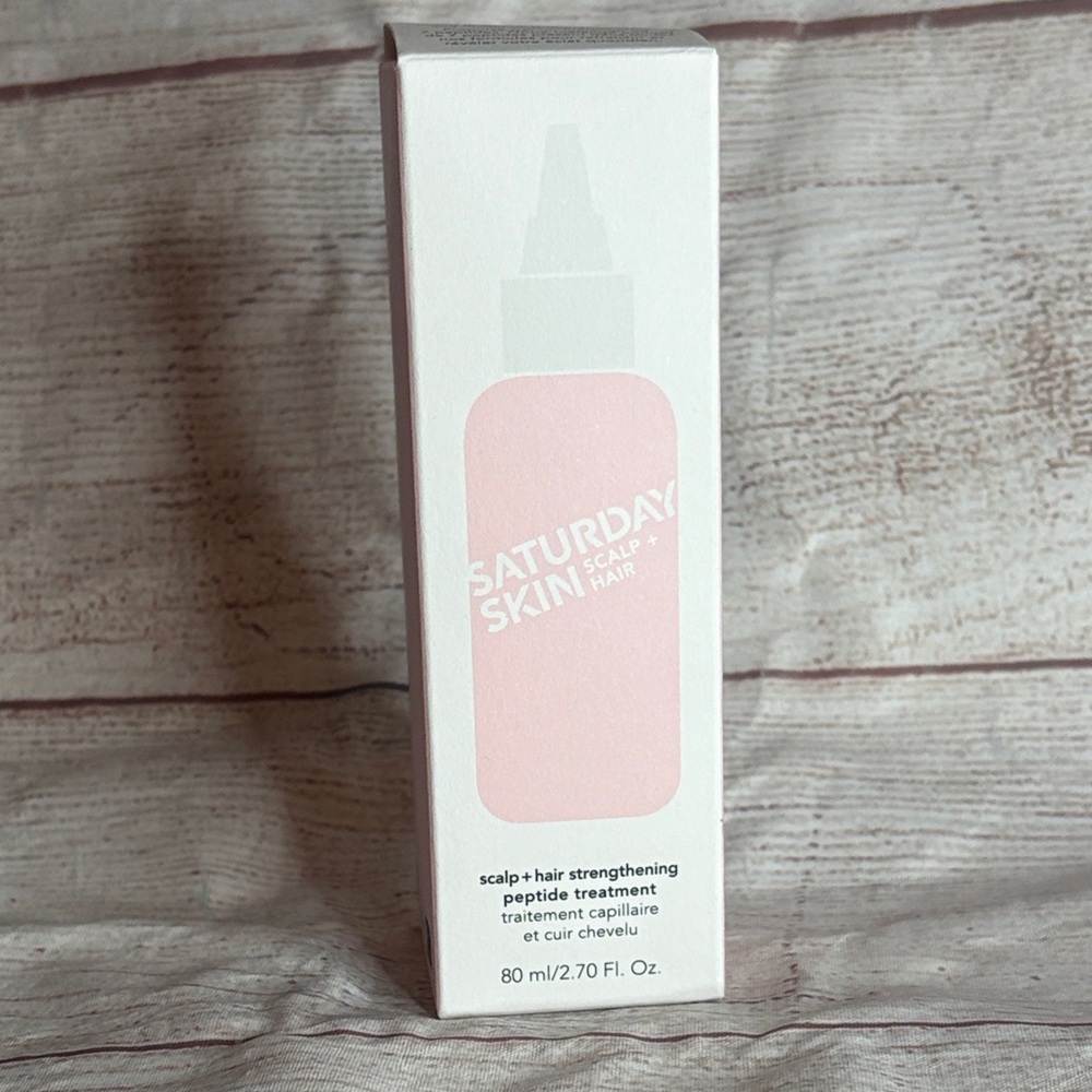 Saturday Skin Scalp + Hair Strengthening Treatment - Pink